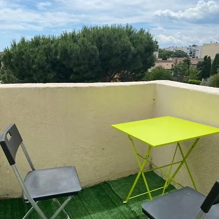 Grand Dote D'une Terasse Avec Magnifique Vue * Montpellier